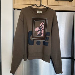 Vintage Cav Empt Women Liberation Boxy Crewneck